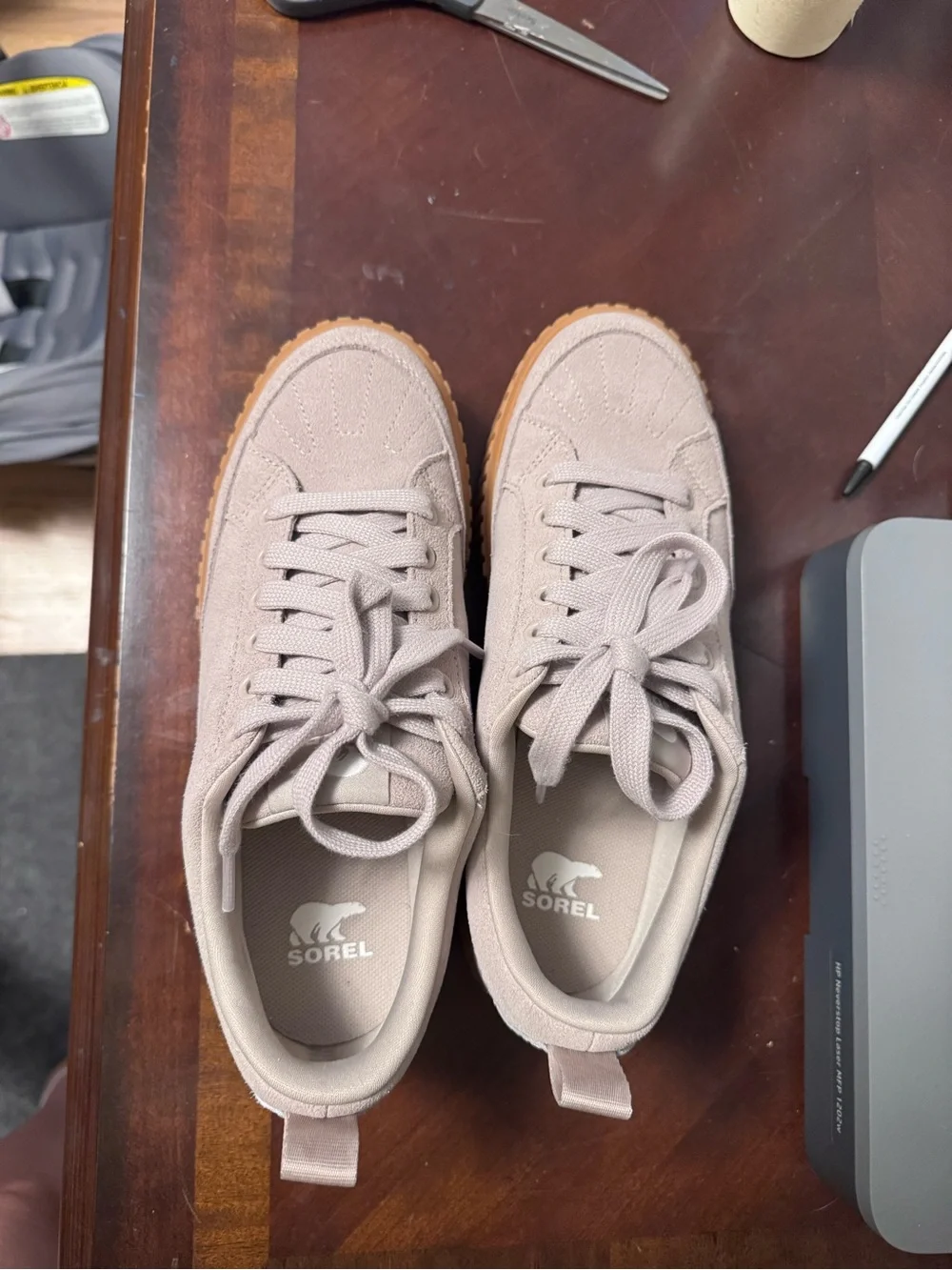 Sorel Women's Low Waterproof Platform Sneaker- 9.5